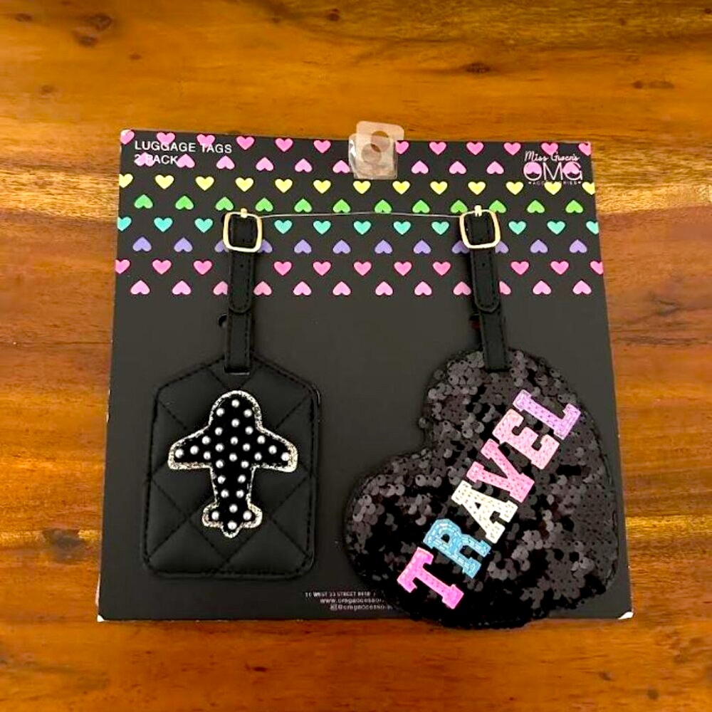 Miss Gwen's OMG Accessories Travel Tags 2 Pack